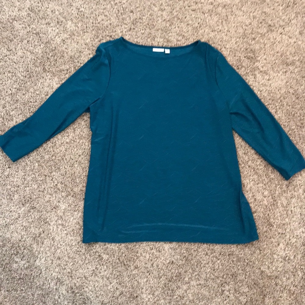 Croft & Barrow Turquoise Size Large Women’s